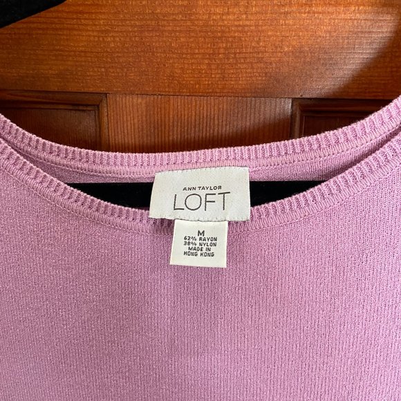 Ann Taylor Loft Pink Tank - Picture 2 of 3